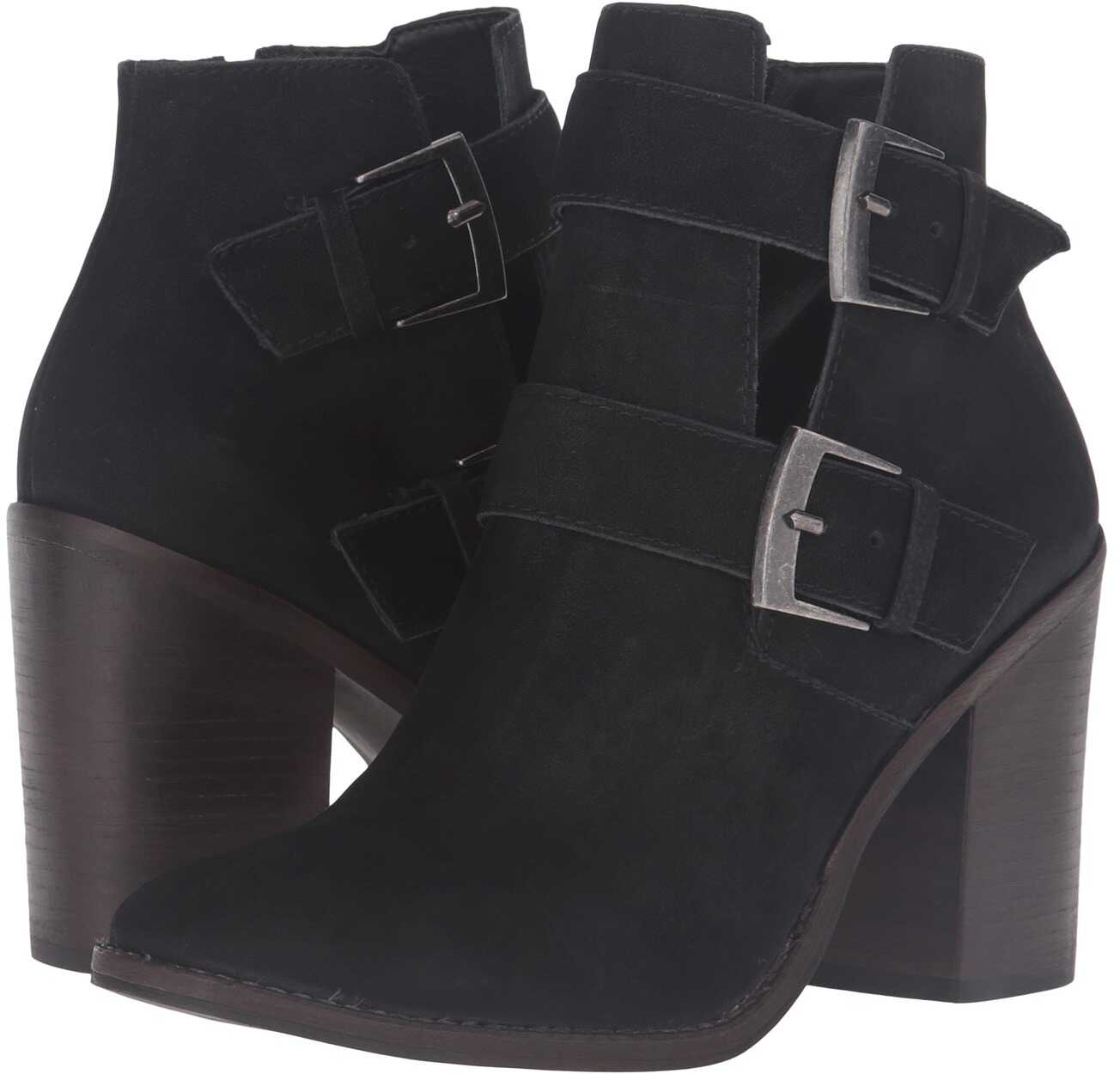 Gheata Steve Madden Trevur Black Leather