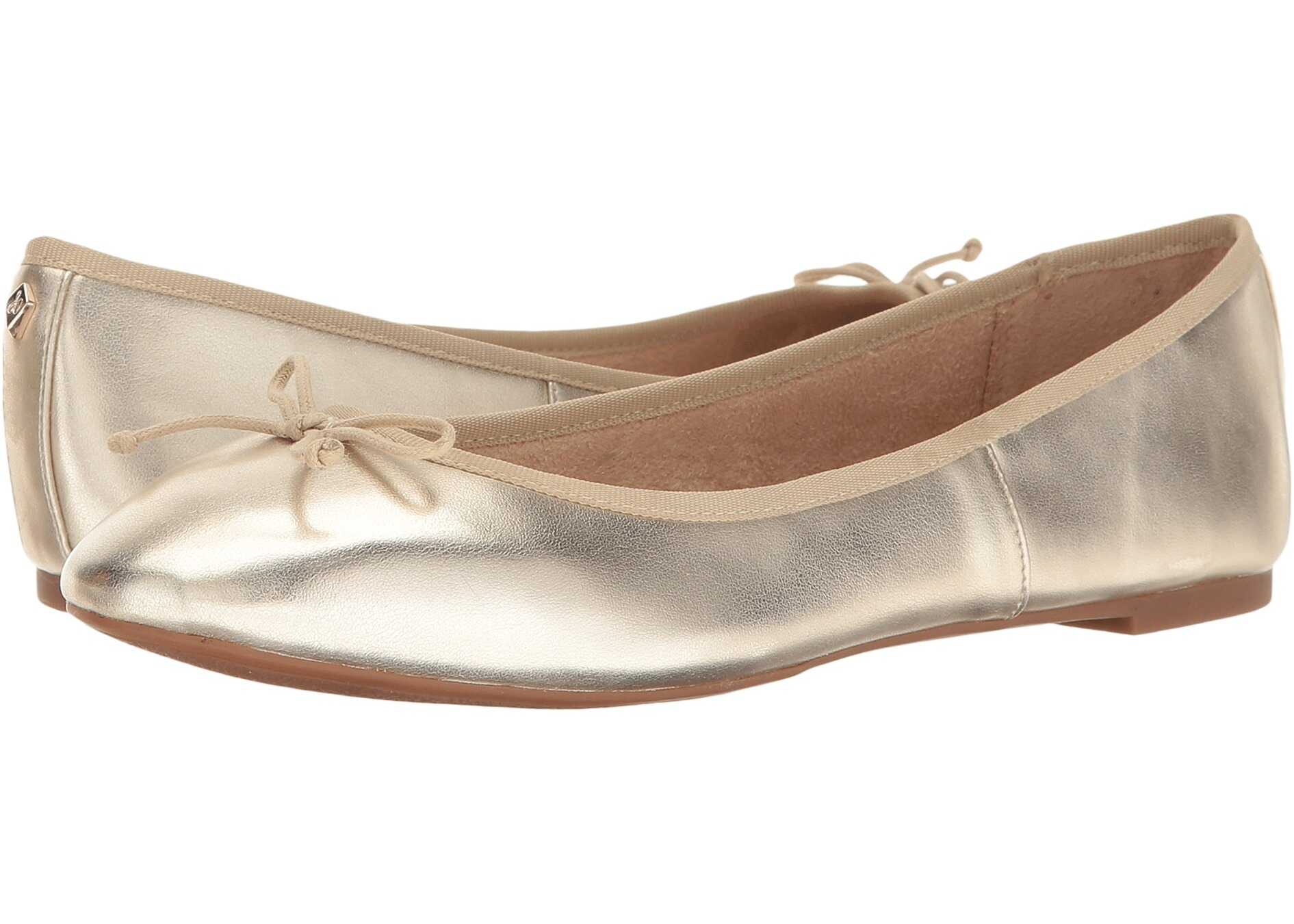 Balerin Sam Edelman Carla Jute Soft Metallic Sheep Leather