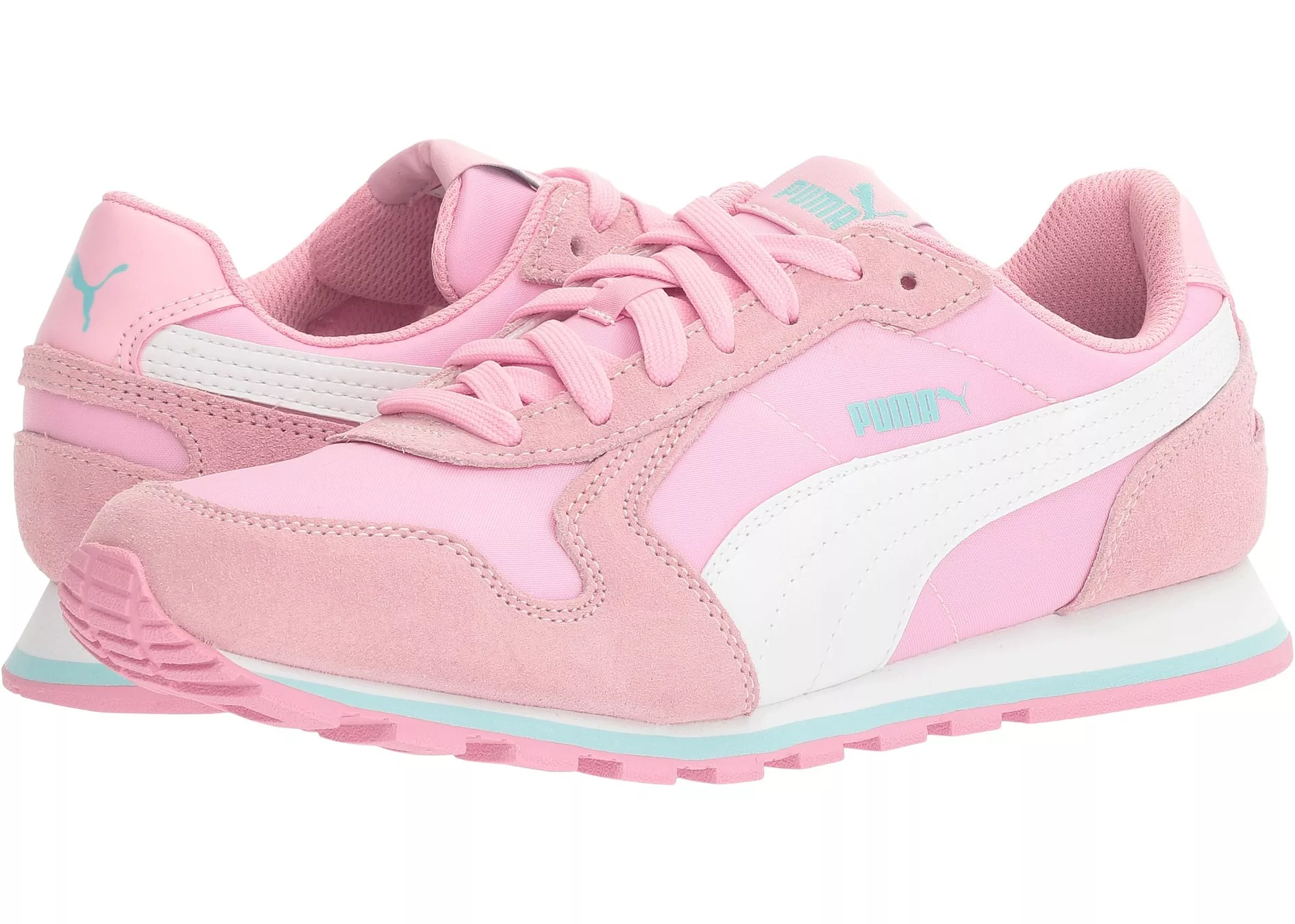 Tenis Puma Kids ST Runner NL Jr (Big Kid) Prism Pink/Puma White