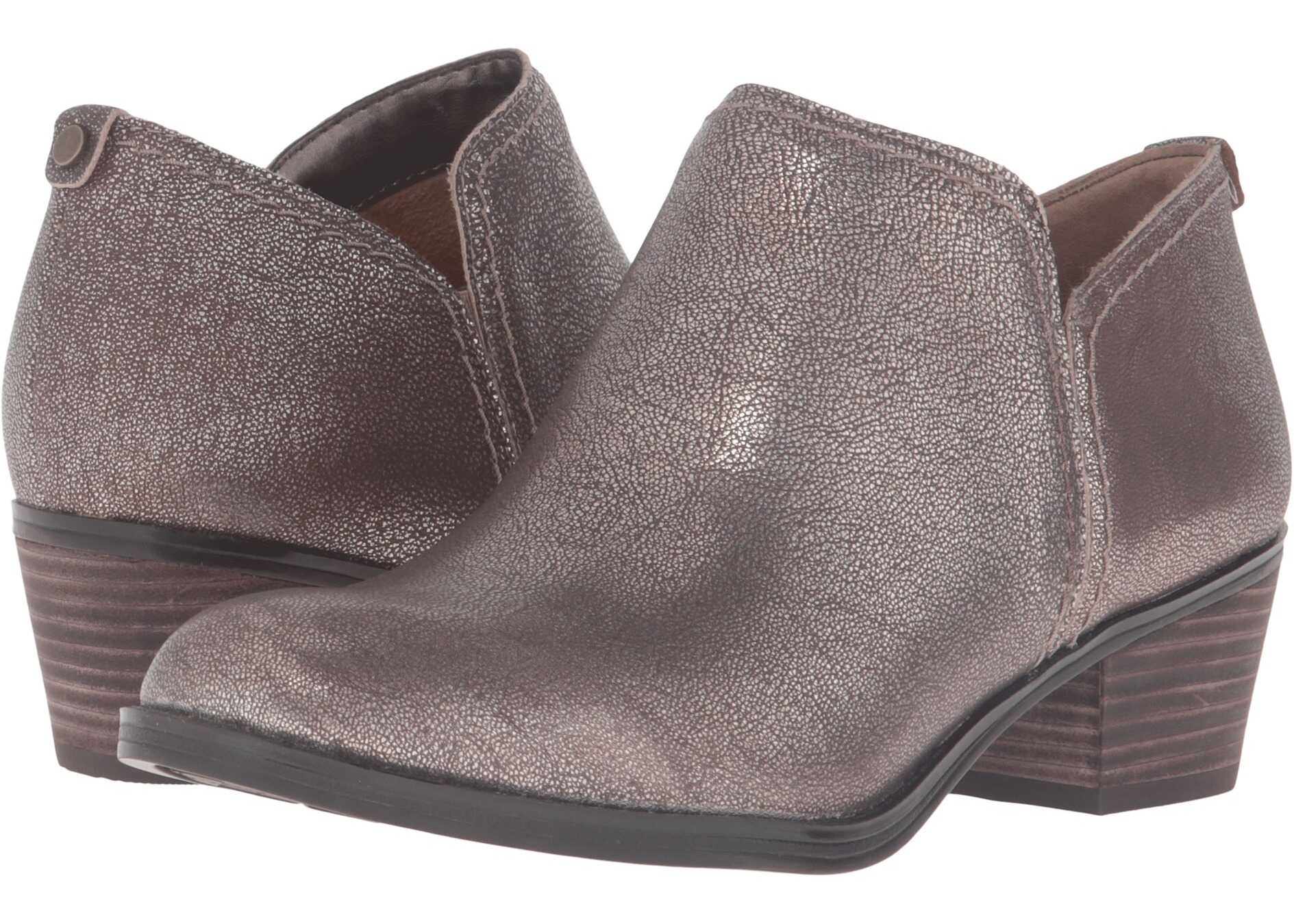 Gheata Naturalizer Zarie Dark Brown Bronze Metallic Leather