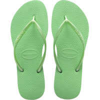 Slapi Slim Flip Flops In Light Green Femei
