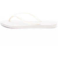 Slapi Slim Flip Flops In White Femei