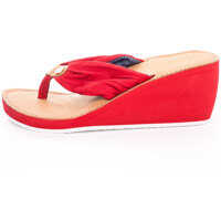 Platforme Myriam 9D Wedges In Red Femei