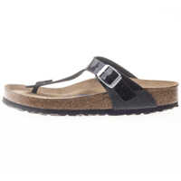 Sandale Gizeh Birko-Flor Regular Fit Sandals In Black Patent Femei