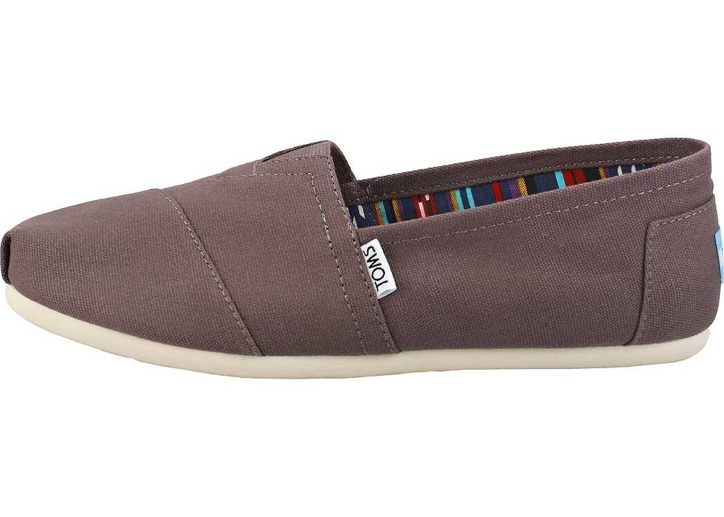 TOMS Classic Slip On In Grey Grey