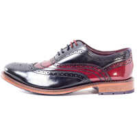 Pantofi Krelly 2 Brogues In Black Red Barbati