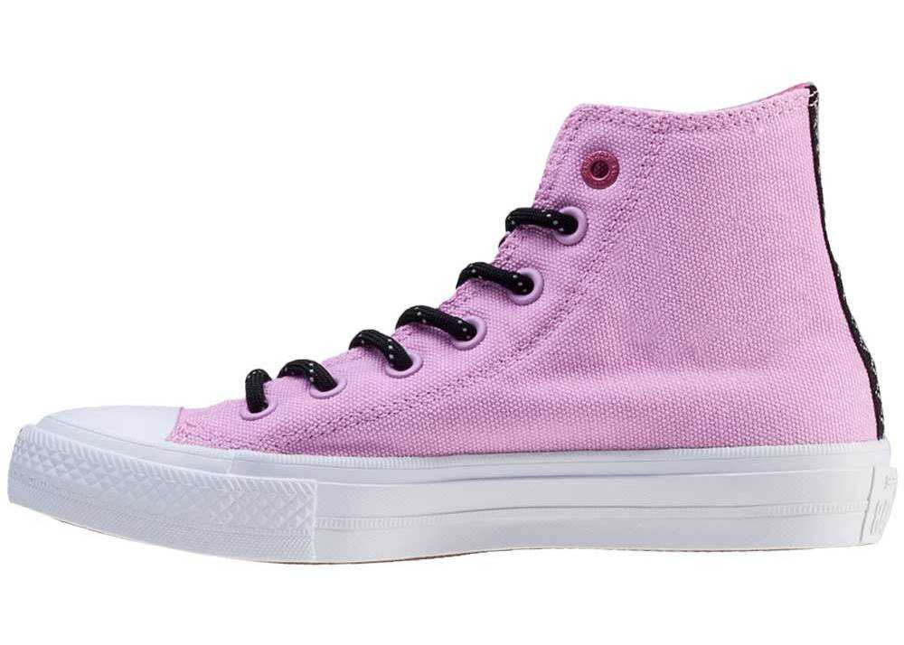 Tenis Converse Chuck Taylor All Star Ii Hi Shield Trainers In Pink White Pink