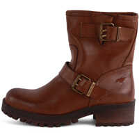 Ghete & Cizme Louis Biker Boots In Dark Brown Femei