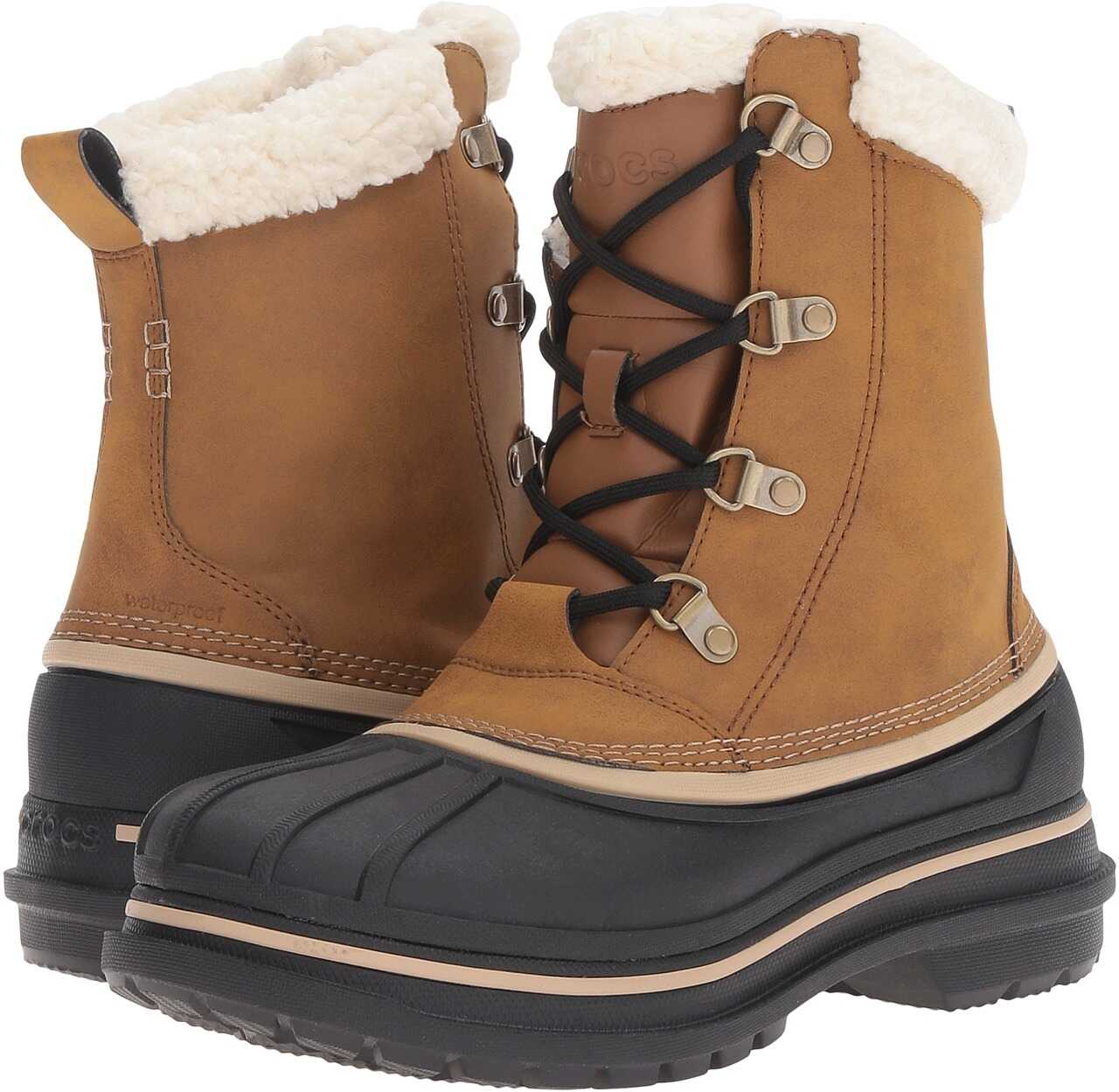 Cizma Crocs AllCast II Boot Wheat/Black
