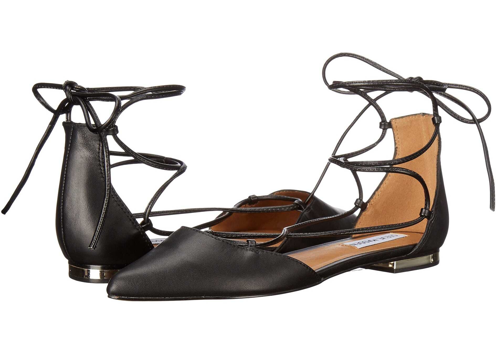 Balerin Steve Madden Sunshine Black Leather