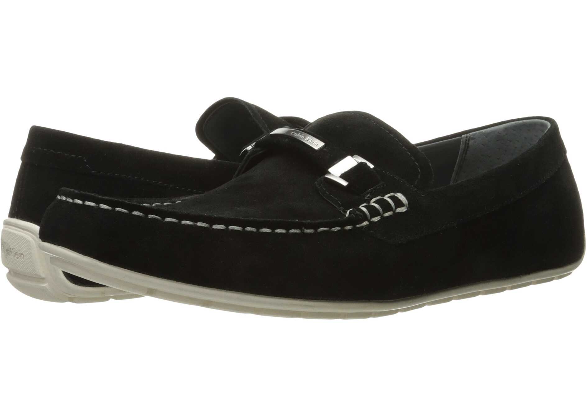 Mocasin Calvin Klein Ignacio Black Oily Suede