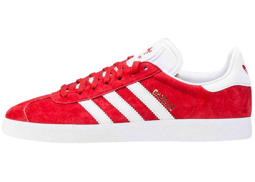 Tenis adidas Gazelle Unisex Trainers In Red White Red