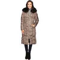 Geci de Iarna Maxi Coat with Rouching Detail Femei