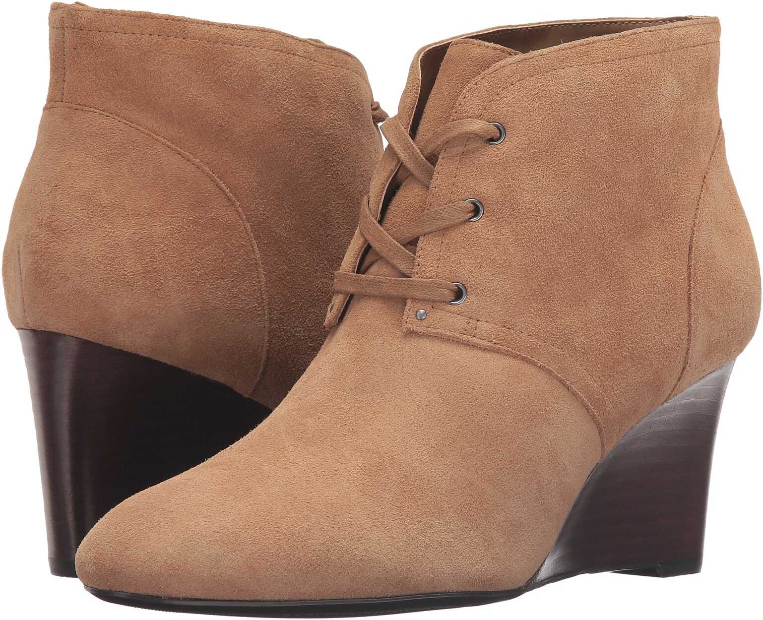 Gheata Ralph Lauren Tamia Camel Sport Suede