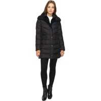 Geci de Puf Quilted Coat with Sherpa Collar* Femei