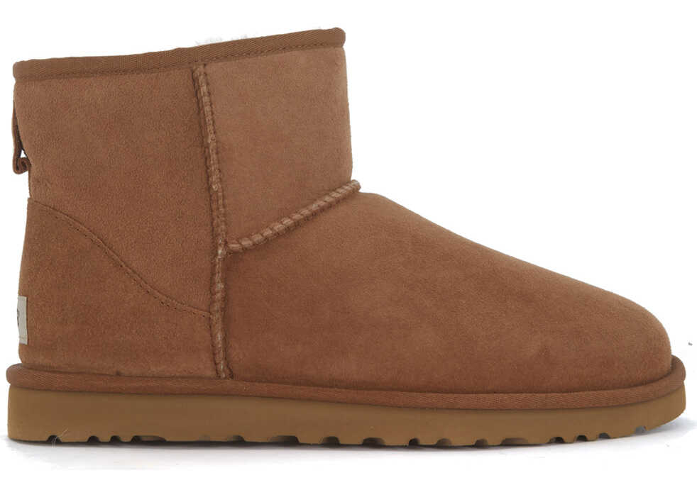 Gheata UGG Classic Ii Mini Boots In Brown Suede Brown