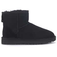 Ghete & Cizme UGG Classic Ii Mini Ankle Boots In Black Suede