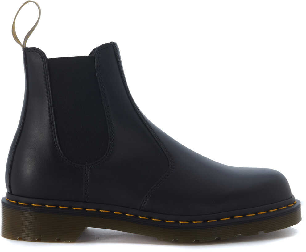 Gheata Dr. Martens Beatles Dr. Martens Vegan In Pelle Vegana Nera Black