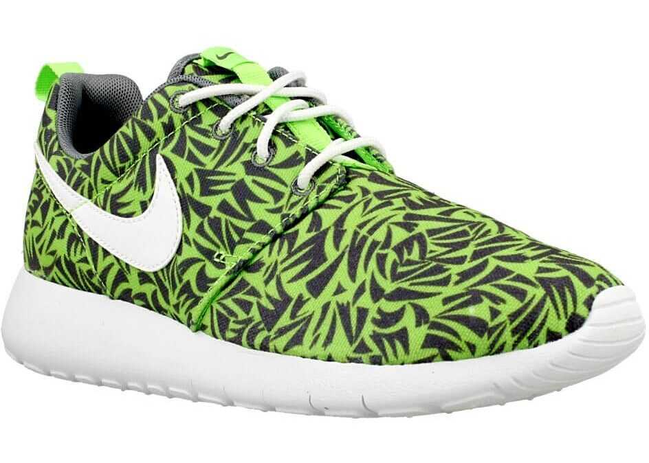 Tenis Nike Roshe One Print GS Green,Black