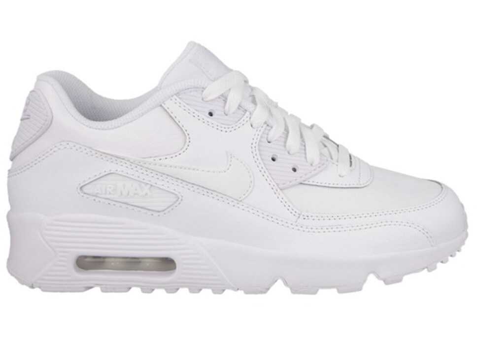 Tenis Nike Air Max 90 Leather GS White
