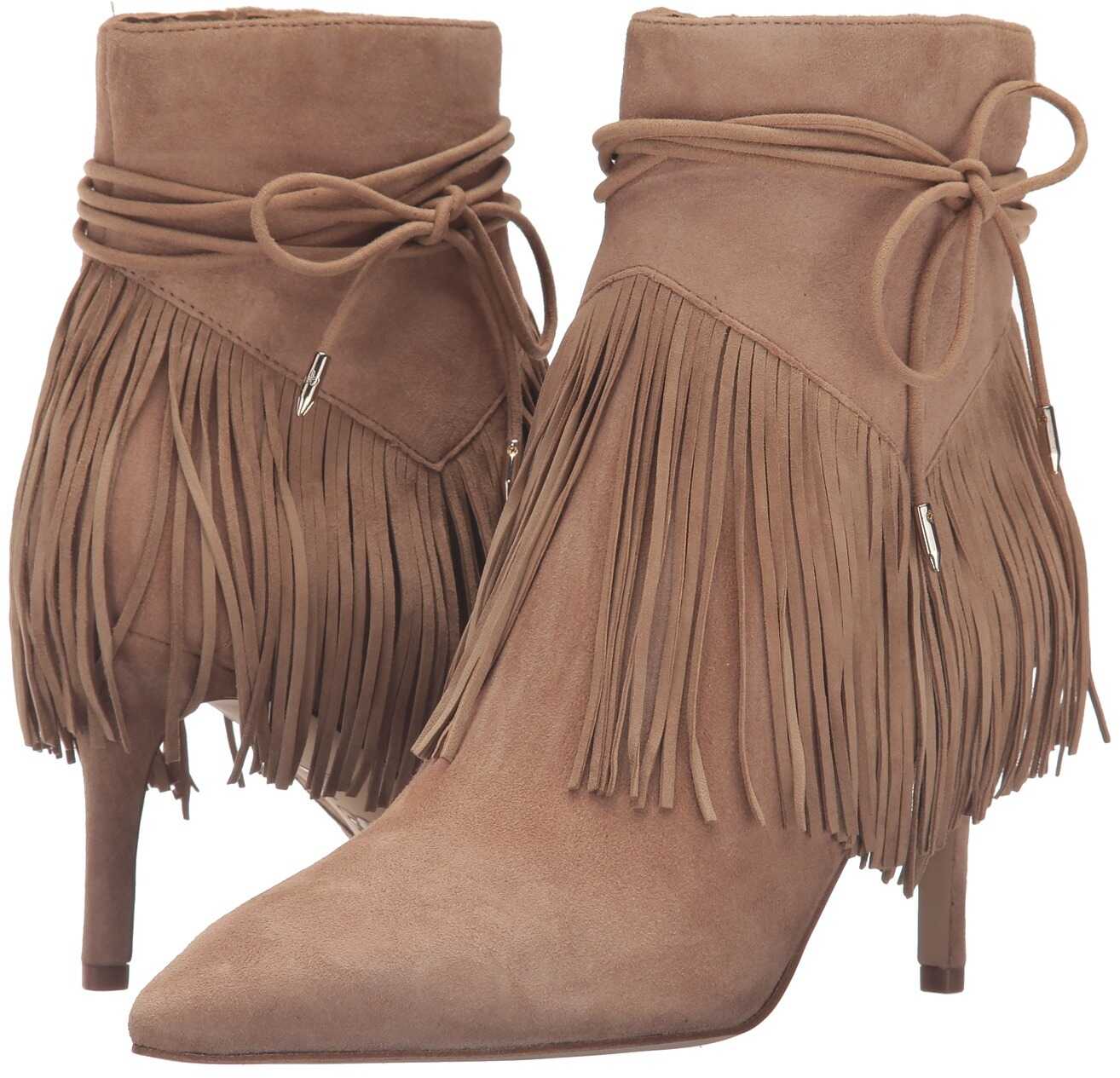 Gheata Sam Edelman Marion Oatmeal Kid Suede Leather