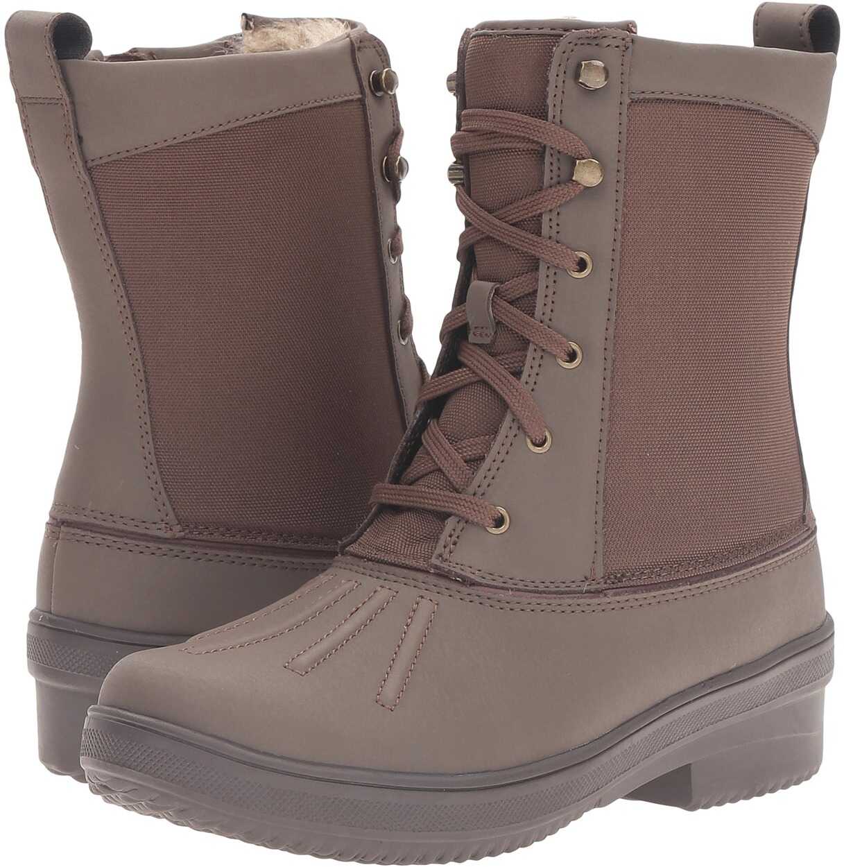 Gheata Clarks Carima Luna Khaki Nubuck/Textile Combo