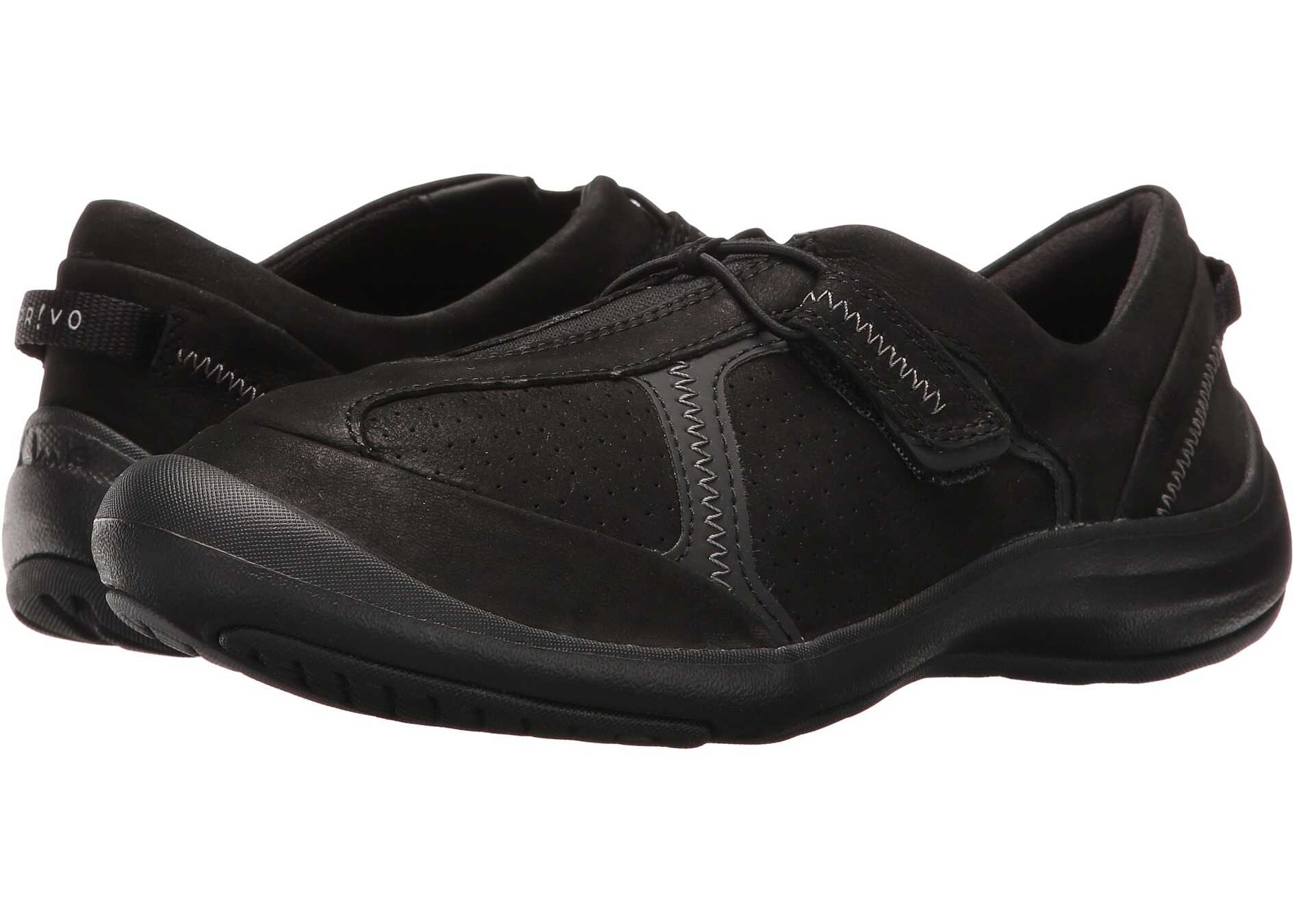 Balerin Clarks Asney Slip-On Black Nubuck