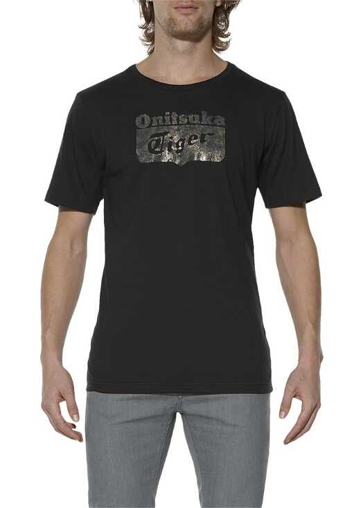 Tricou Onitsuka Tiger by Asics Logo Polo Black