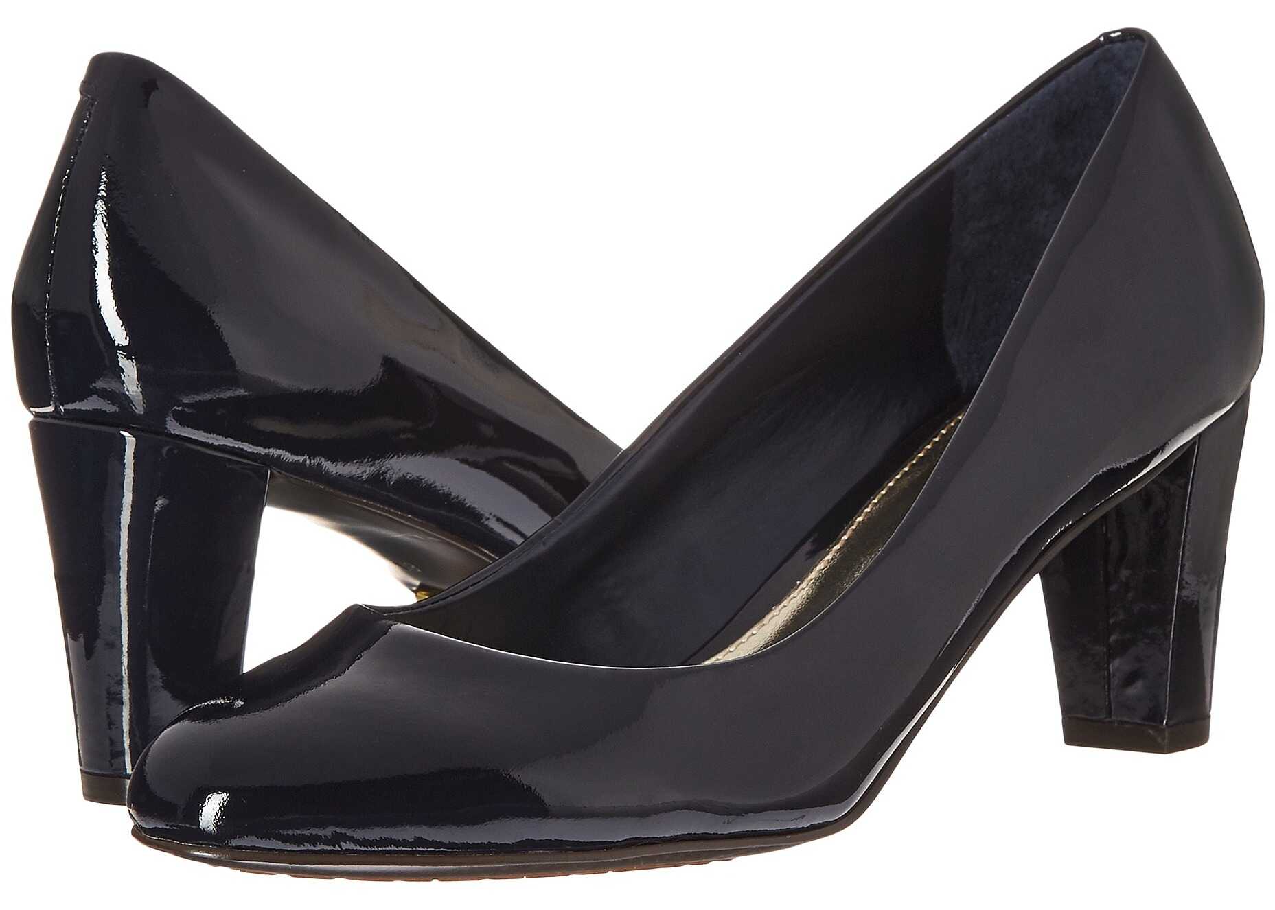 Pantof Ralph Lauren Hala Modern Navy Patent Leather