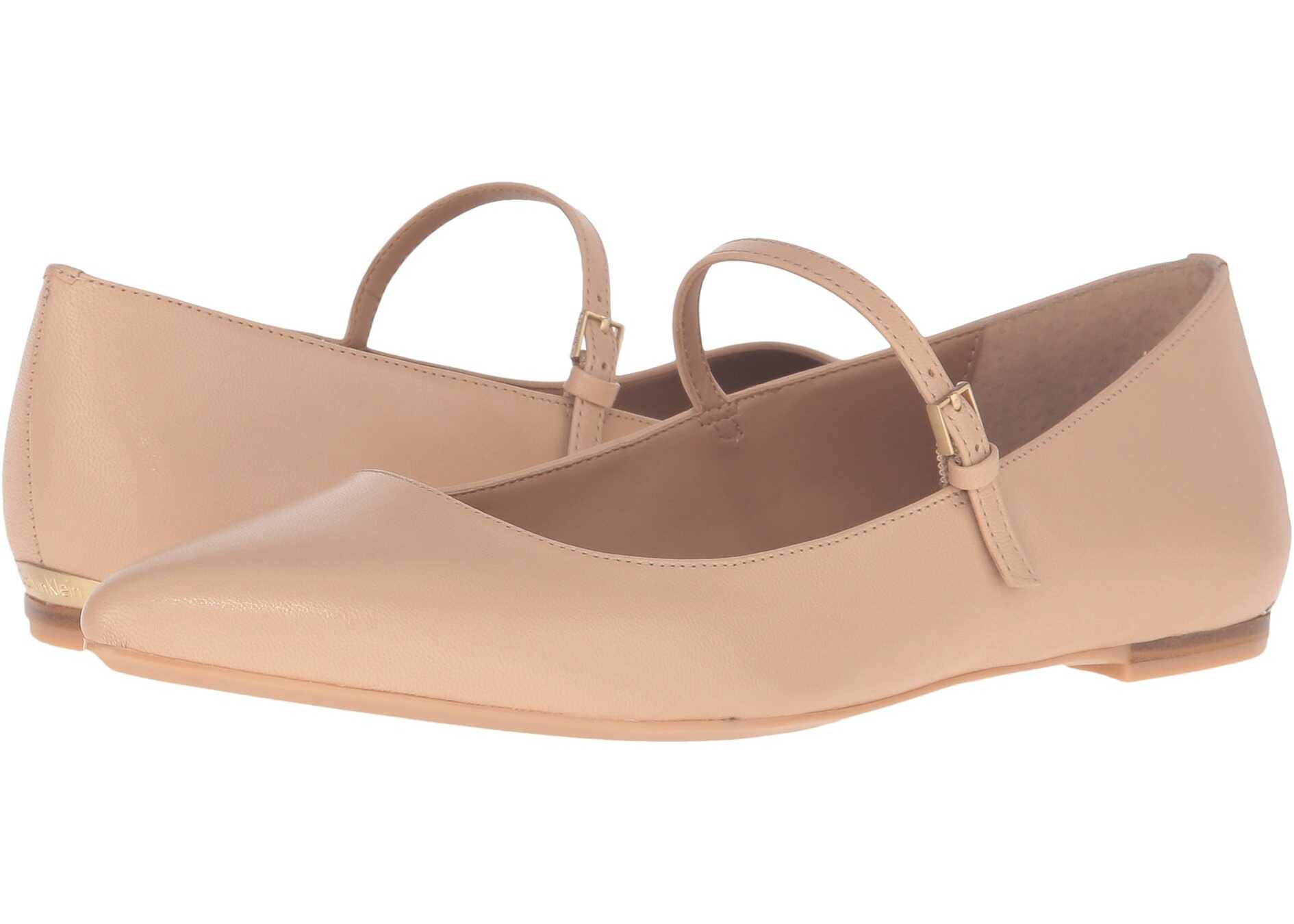 Balerin Calvin Klein Gracy Sandstorm Leather/Patent