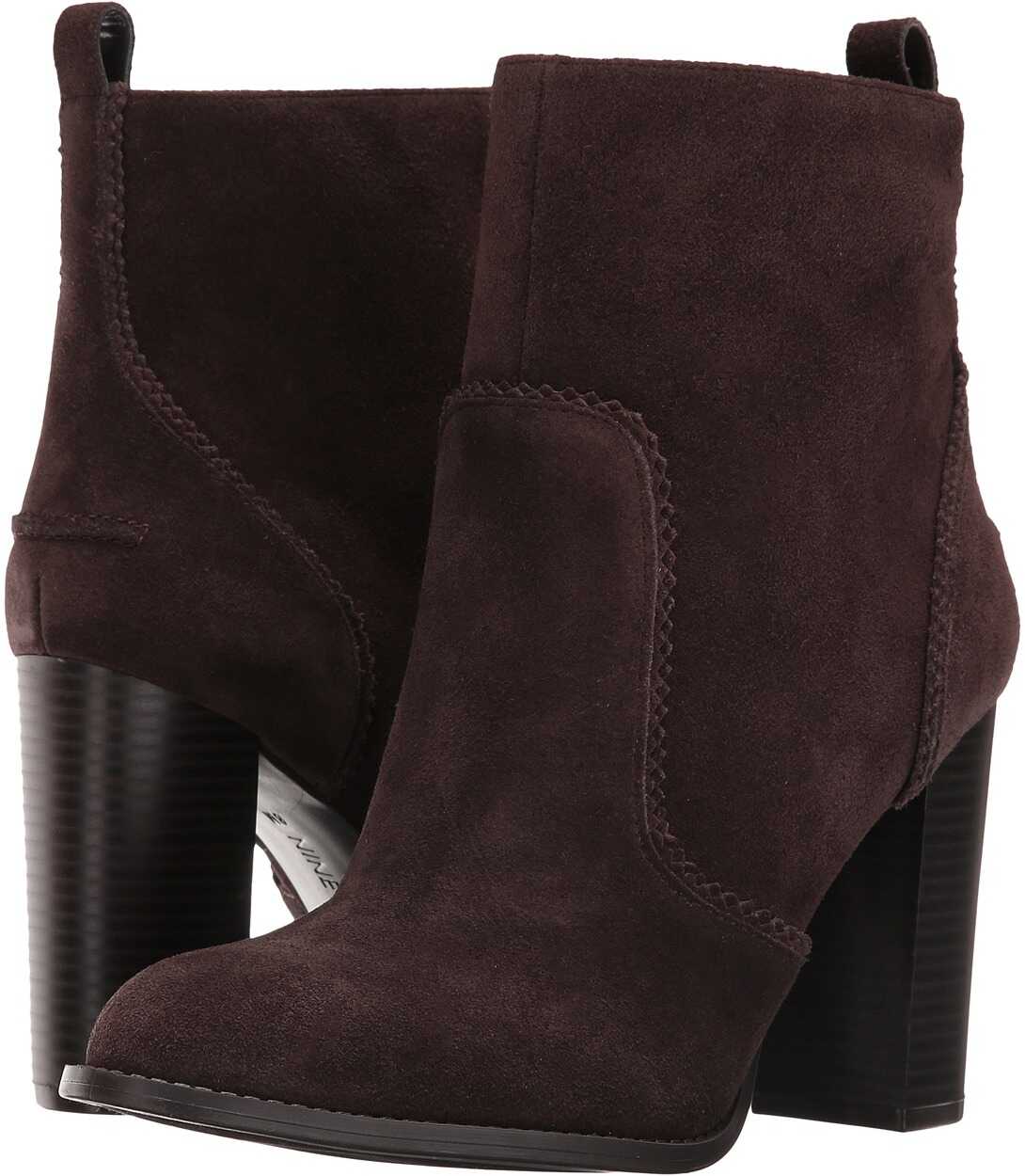 Gheata Nine West Quicksand Dark Brown Suede