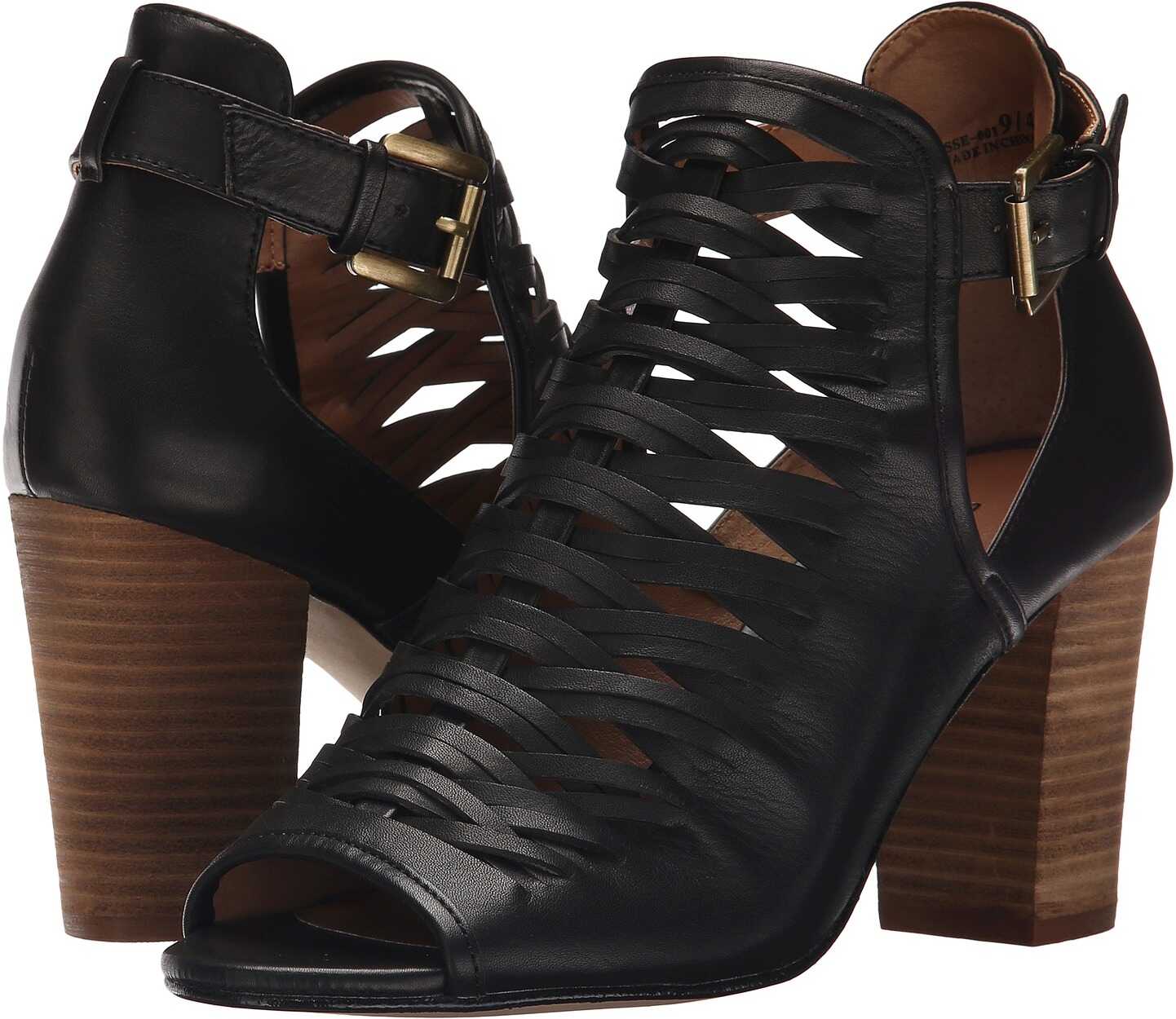 Pantof Chinese Laundry Tatiana Black Leather