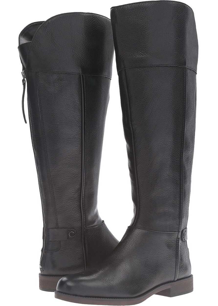 Gheata Franco Sarto Christine Wide Calf Black Leather