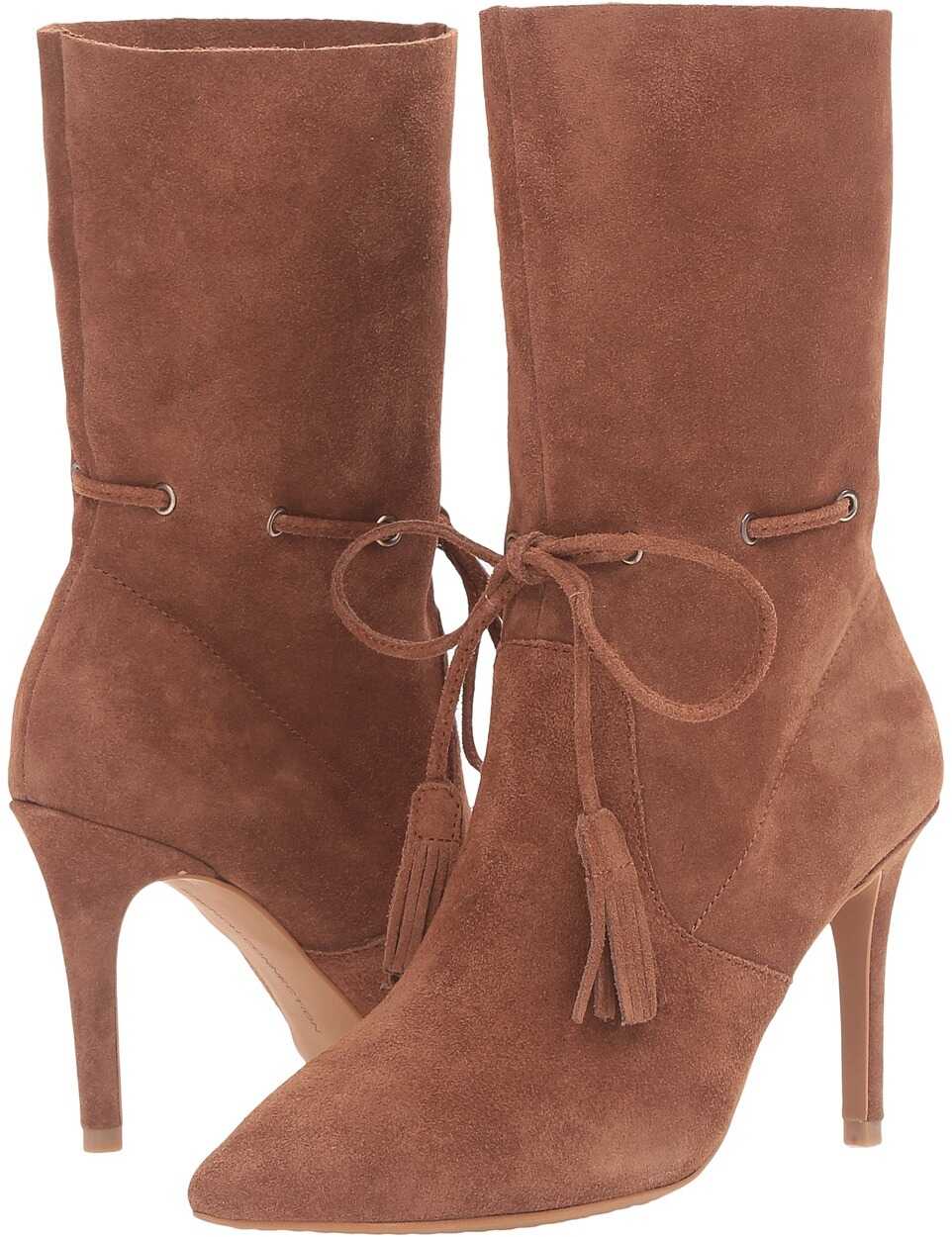 Gheata French Connection Rowdy Tan Split Suede