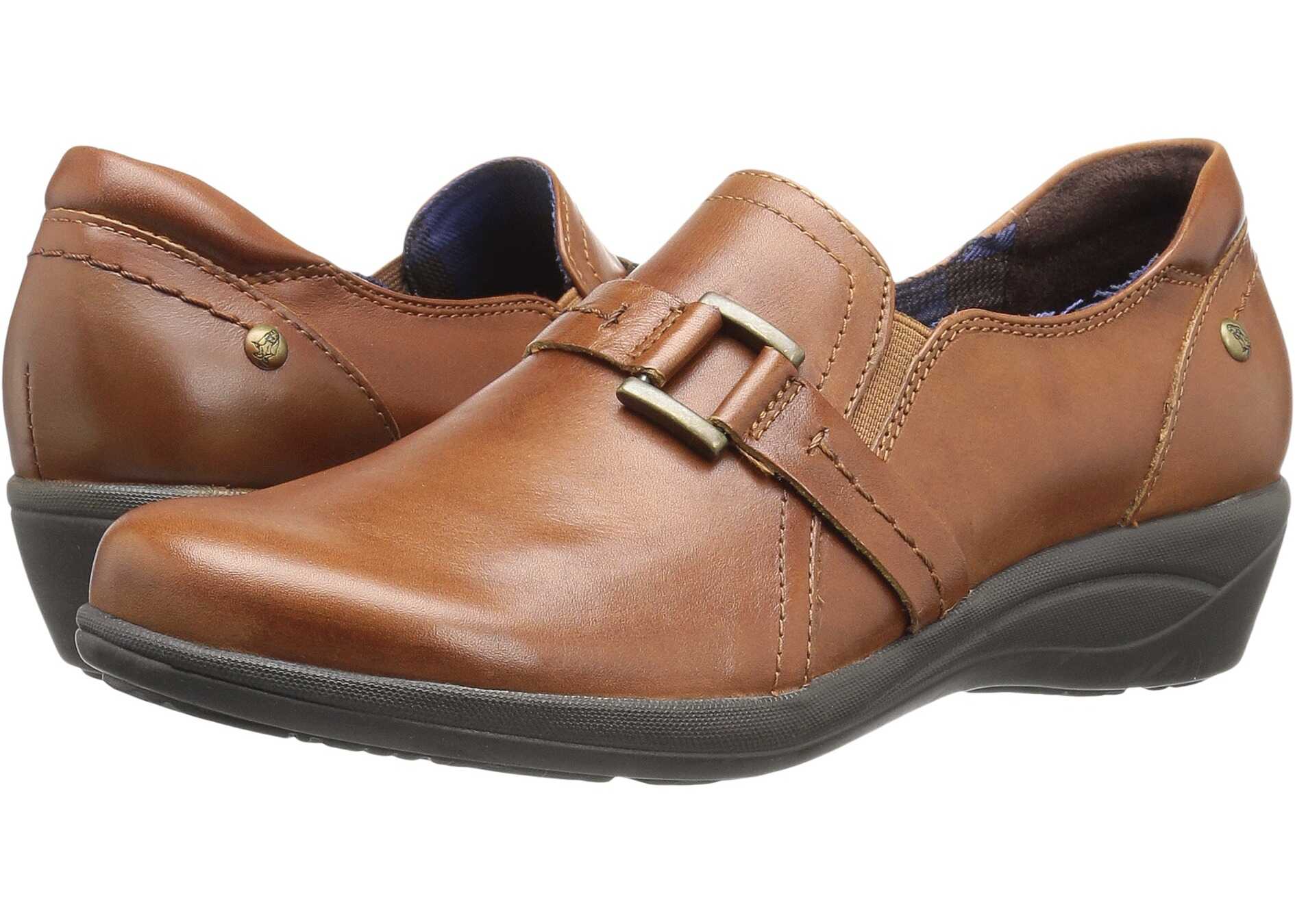 Mocasin Hush Puppies Charming Oleena Tan Leather