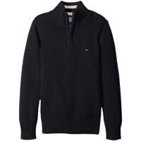 Pulovere Edward 1/2 Zip with Rib Stitch Sweater (Toddler/Little Kids) Baieti