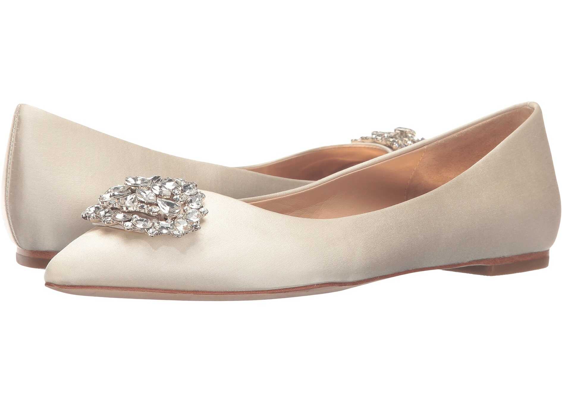 Balerin Badgley Mischka Davis Ivory Satin