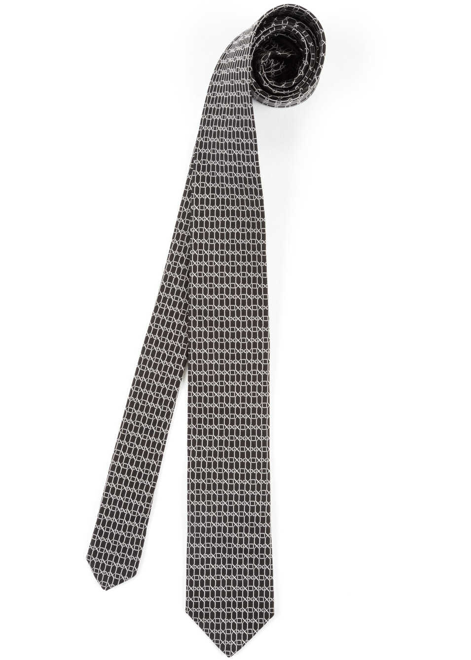 Cravata Dolce & Gabbana Tie NERO/BIANCO