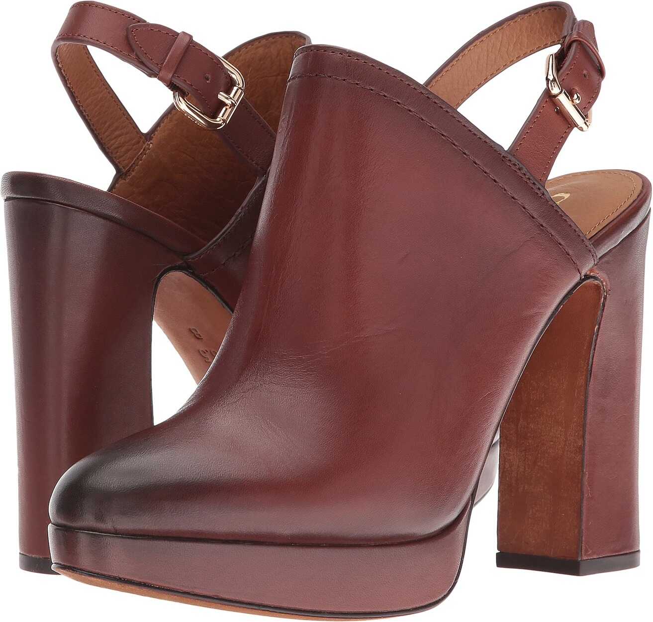 Pantof COACH Carmine Dark Saddle