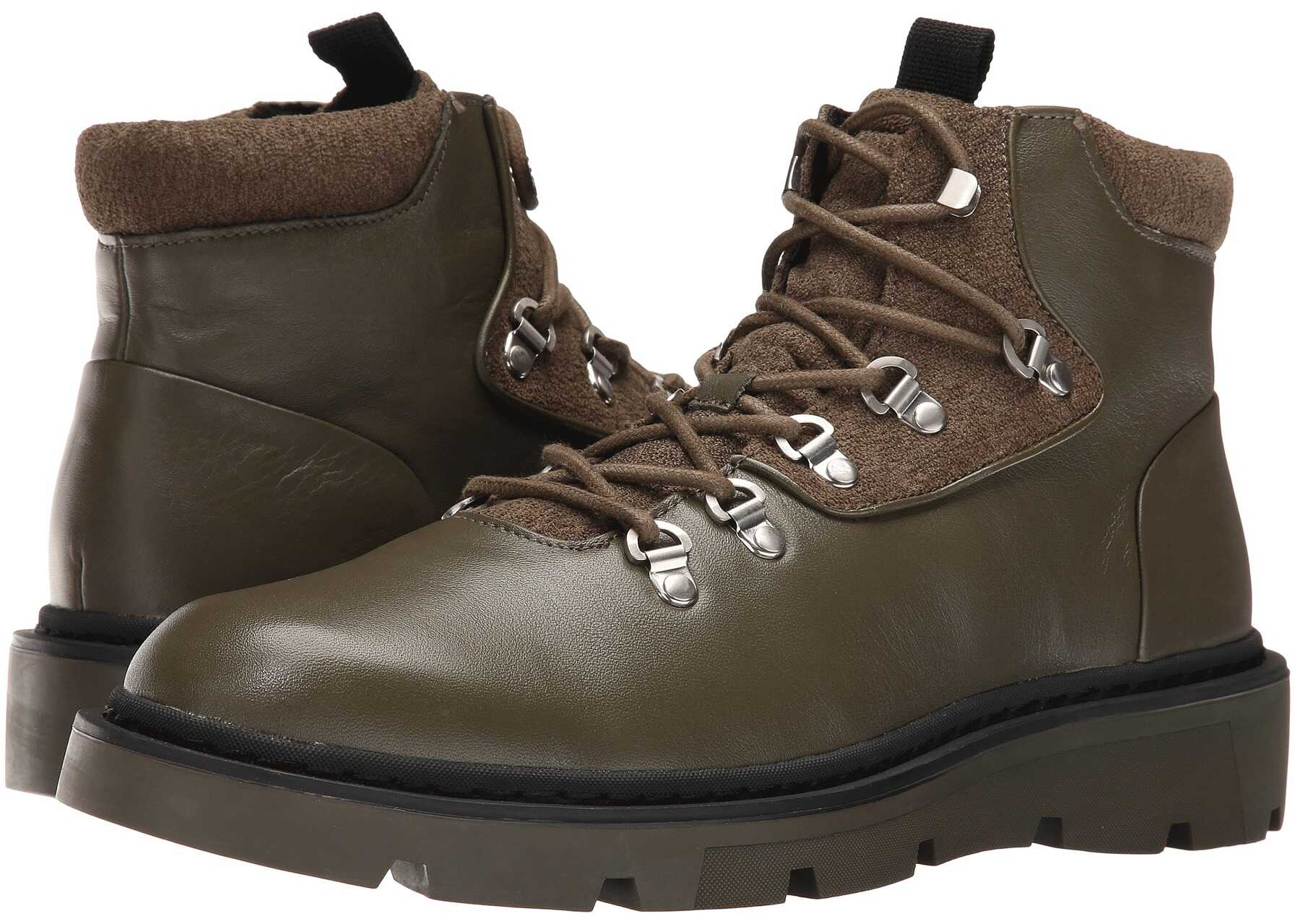 Gheata Calvin Klein Raymon Moss Green Smooth Calf Leather