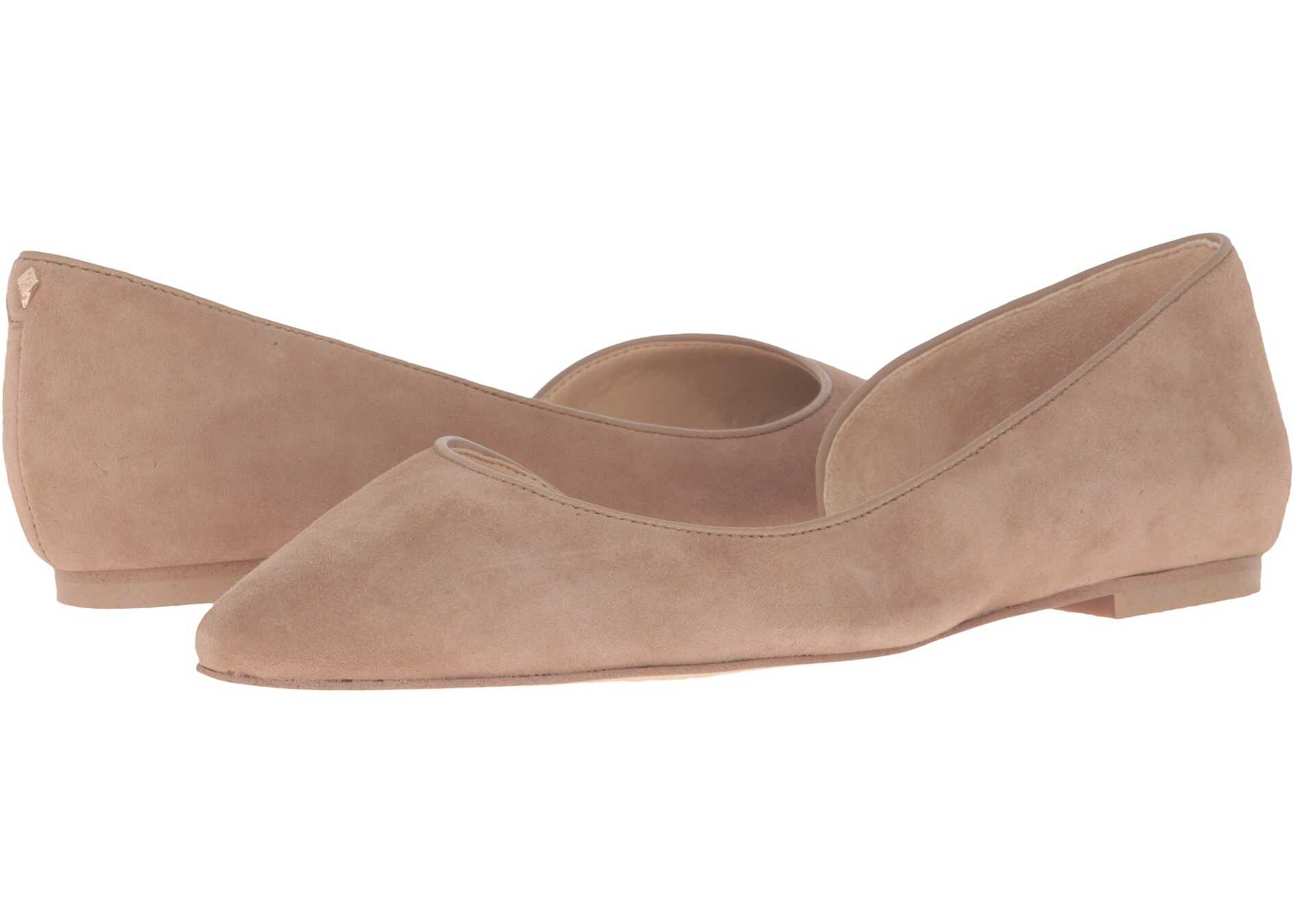 Balerin Sam Edelman Reema Oatmeal Kid Suede Leather