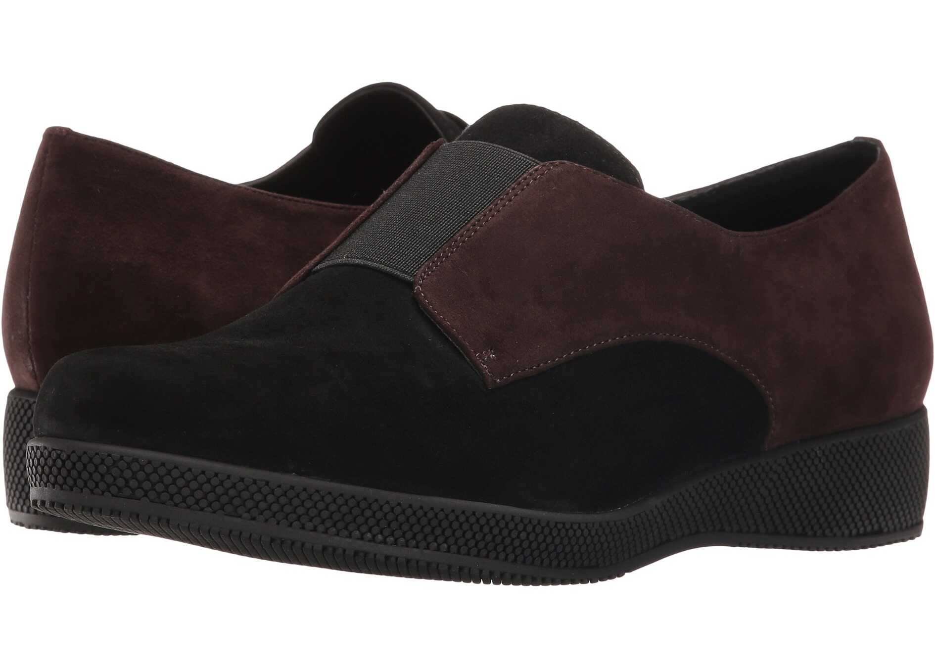 Vaneli Alfi Black Suede/T. Moro Suede/Black Elastic