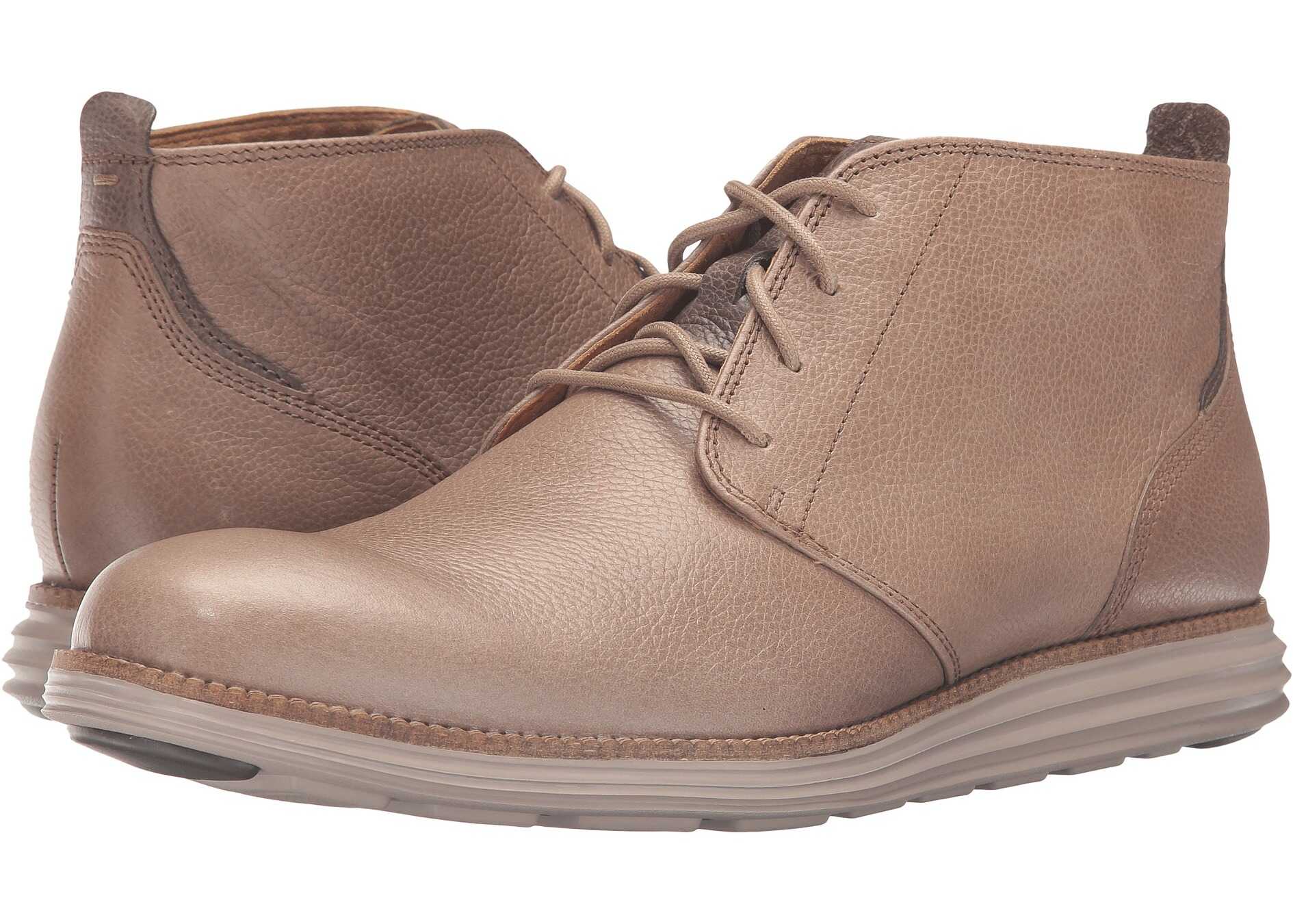 Gheata Cole Haan Original Grand Chukka Desert Taupe Leather/Cobblestone