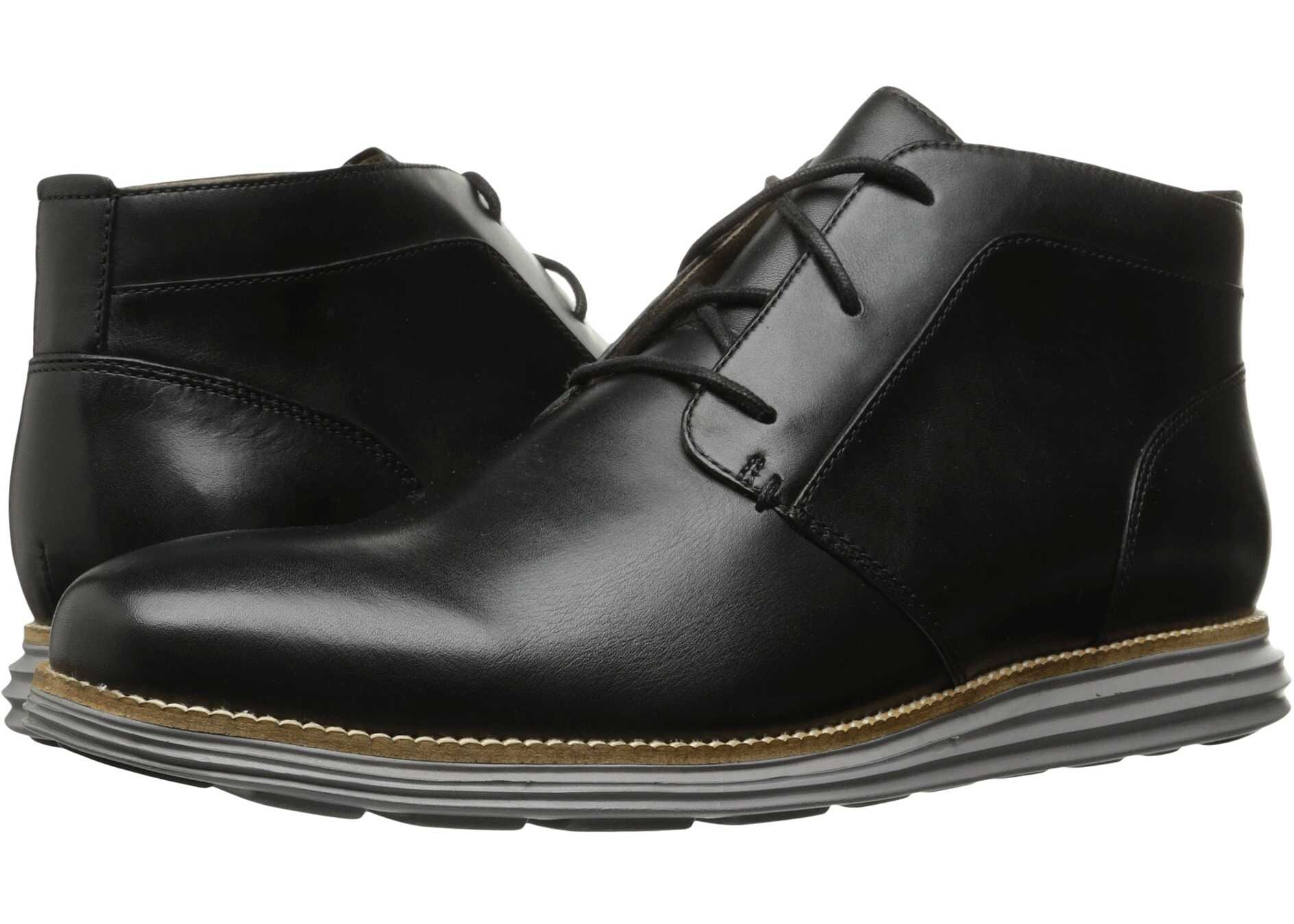 Gheata Cole Haan Original Grand Chukka Black/Ironstone