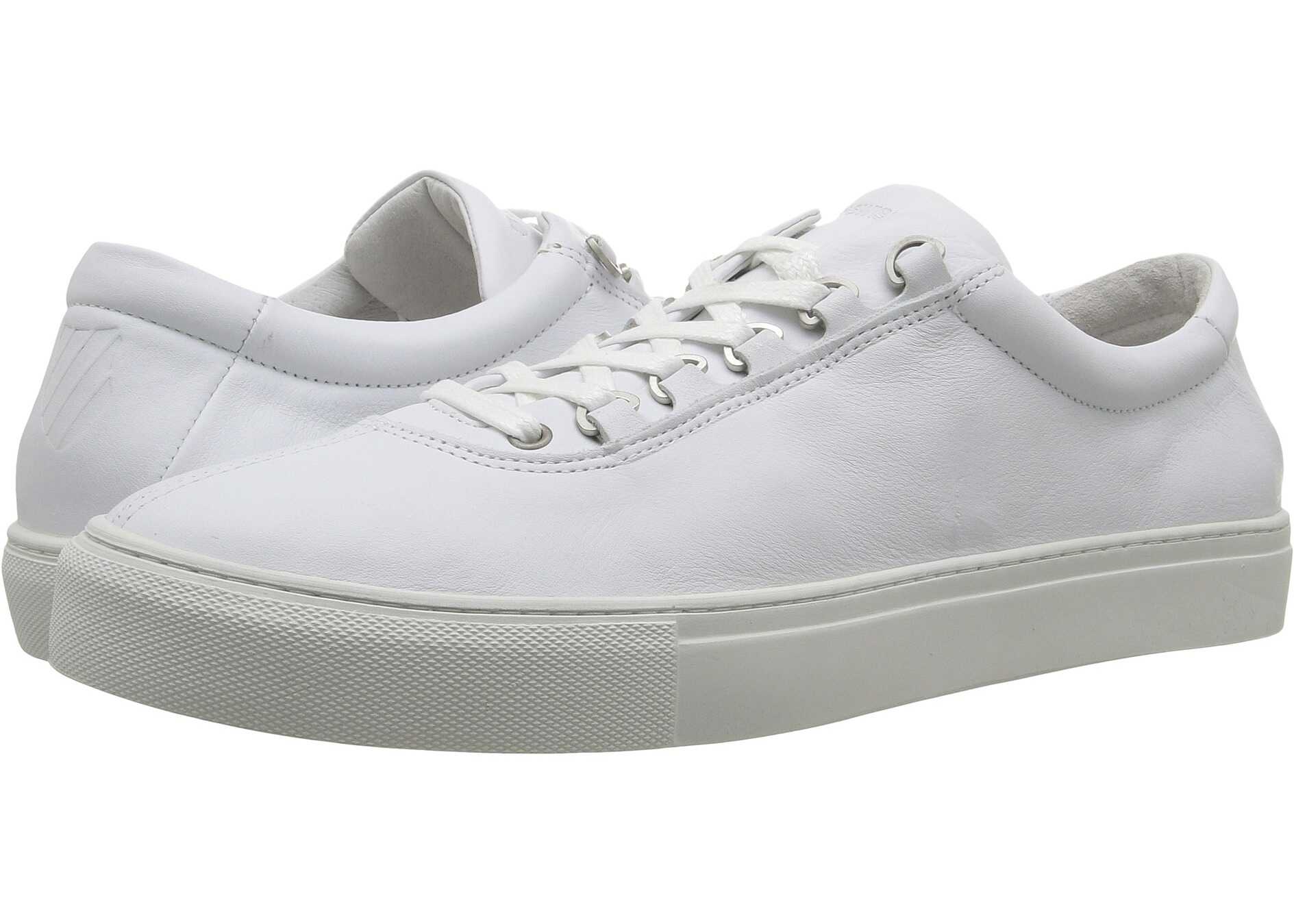 Tenis K-Swiss Court Classico White/Off-White Leather