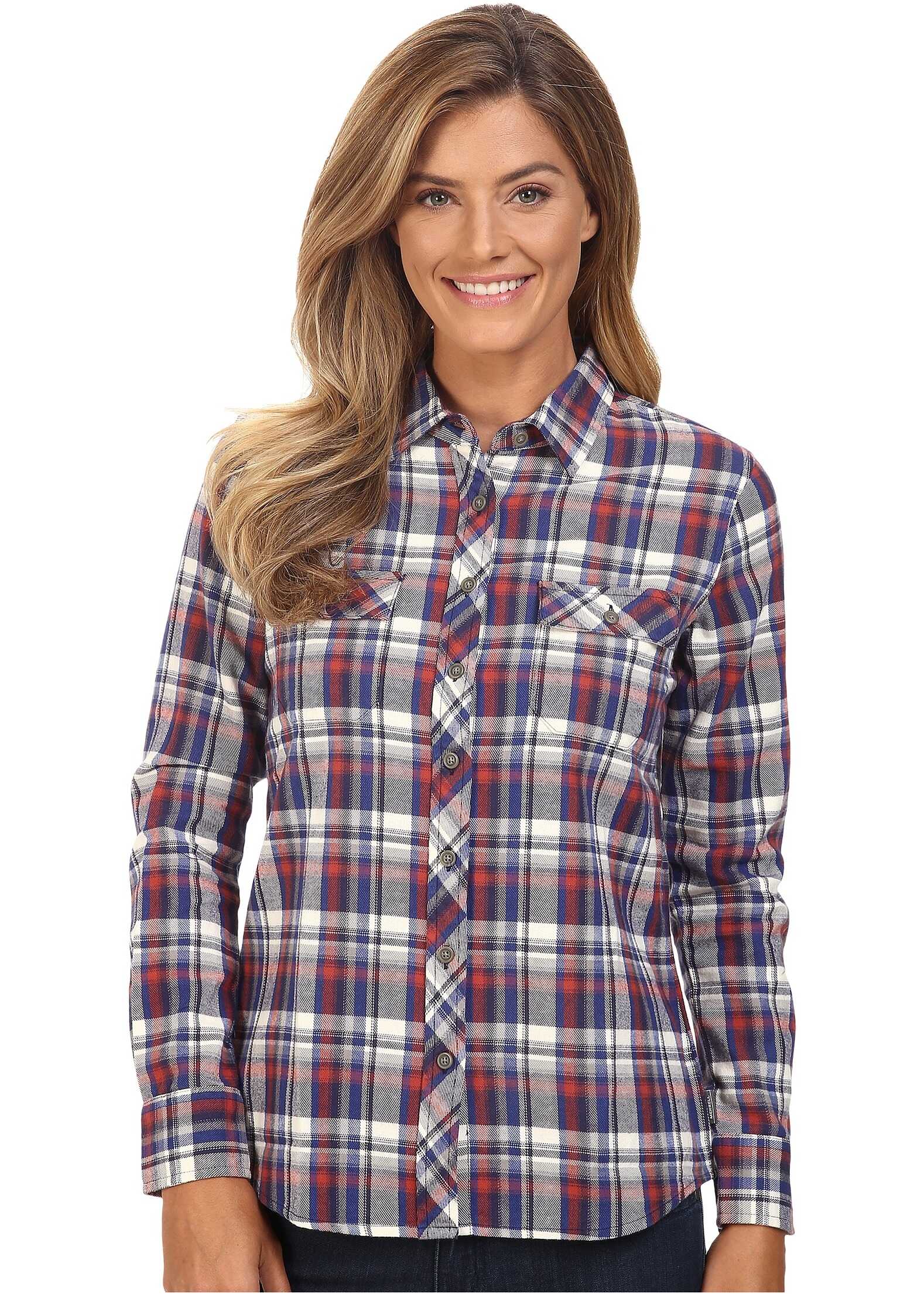 Camasa Merrell Vagabond Flannel Shirt Marsala Plaid