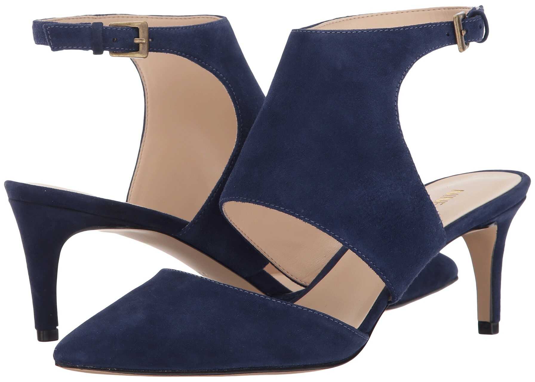 Nine West Salinda Navy Suede