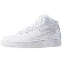 Tenisi & Adidasi Air Force 1 Mid 06 Gs Kids Trainers In White White Baieti