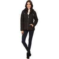 Geci de Iarna Short Untrimmed Down w/ Velvet Collar Femei