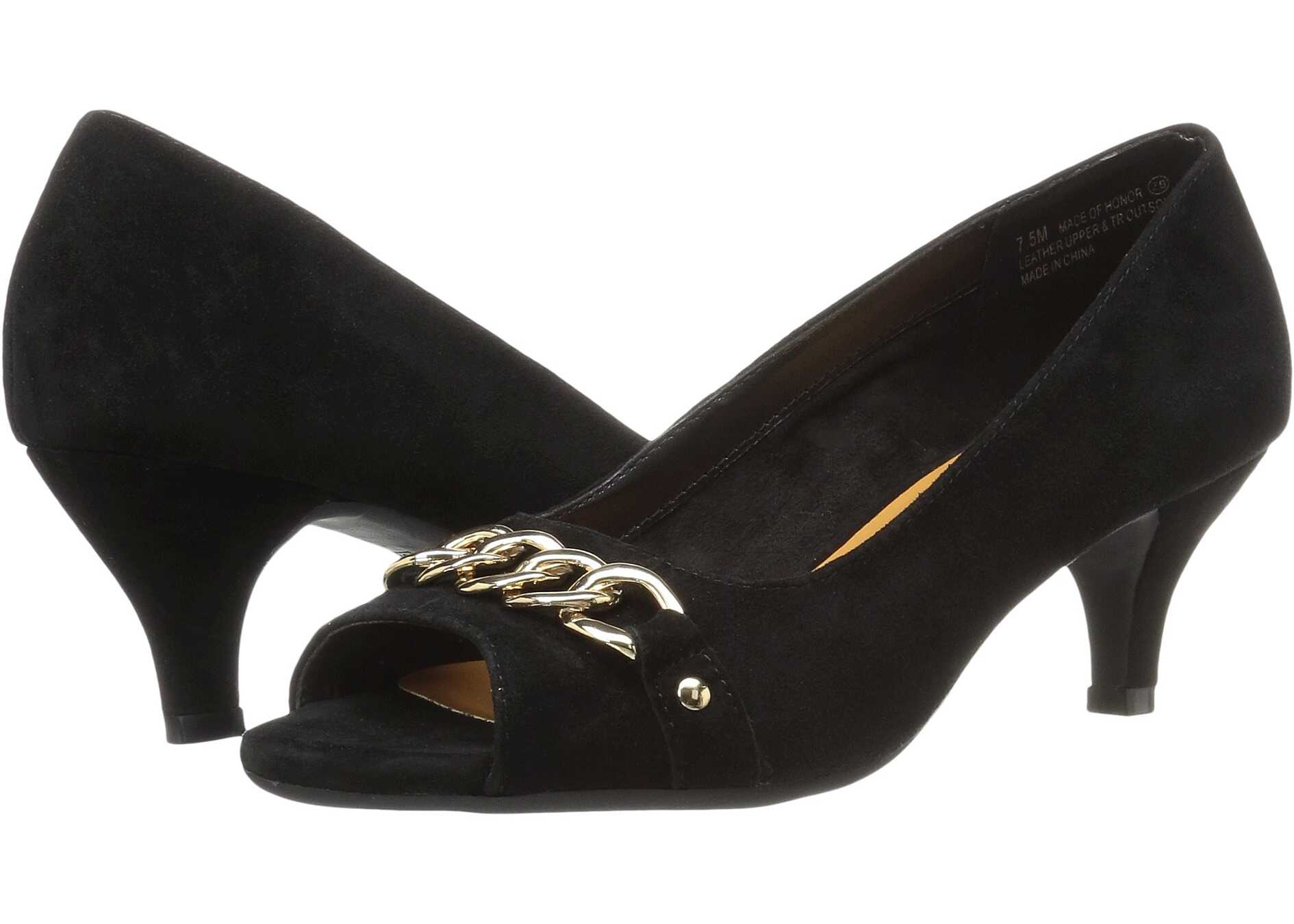 Pantof Aerosoles Made Of Honor Black Suede